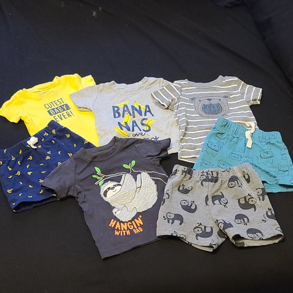 3 (6M) Carters Outfits